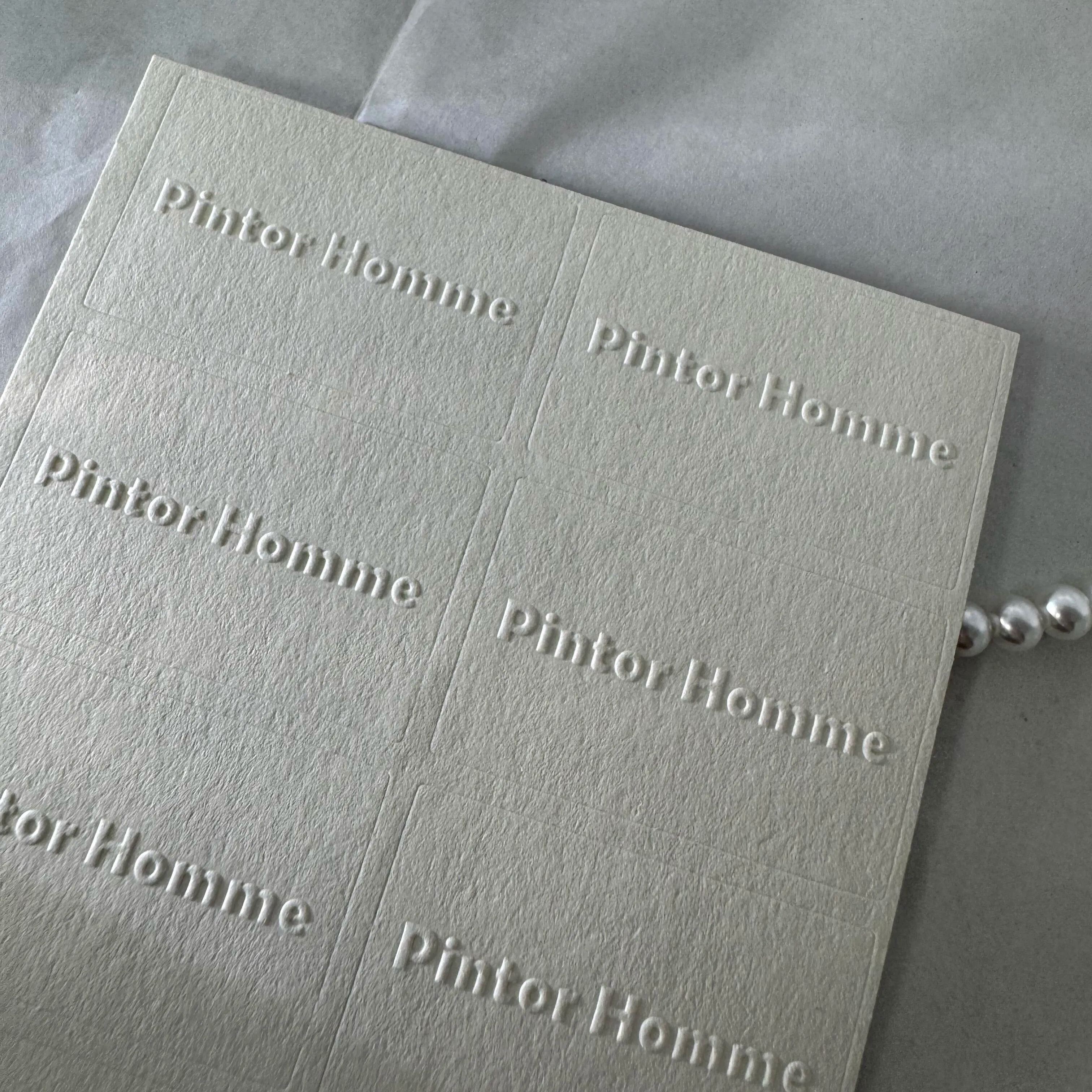 Custom Embossed Stickers