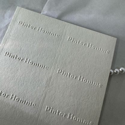 Custom Embossed Stickers