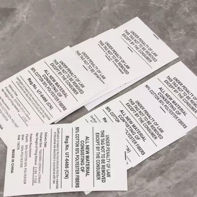 Custom Tyvek Labels
