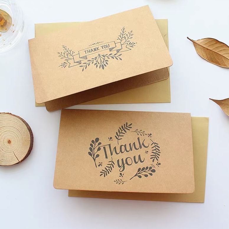 Kraft Paper Postcards