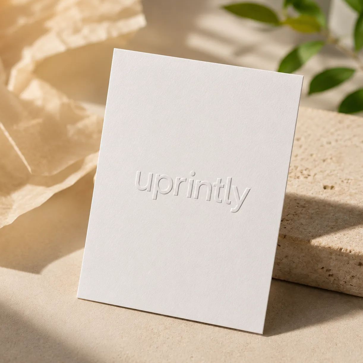 Custom Soft Touch Paper Cards