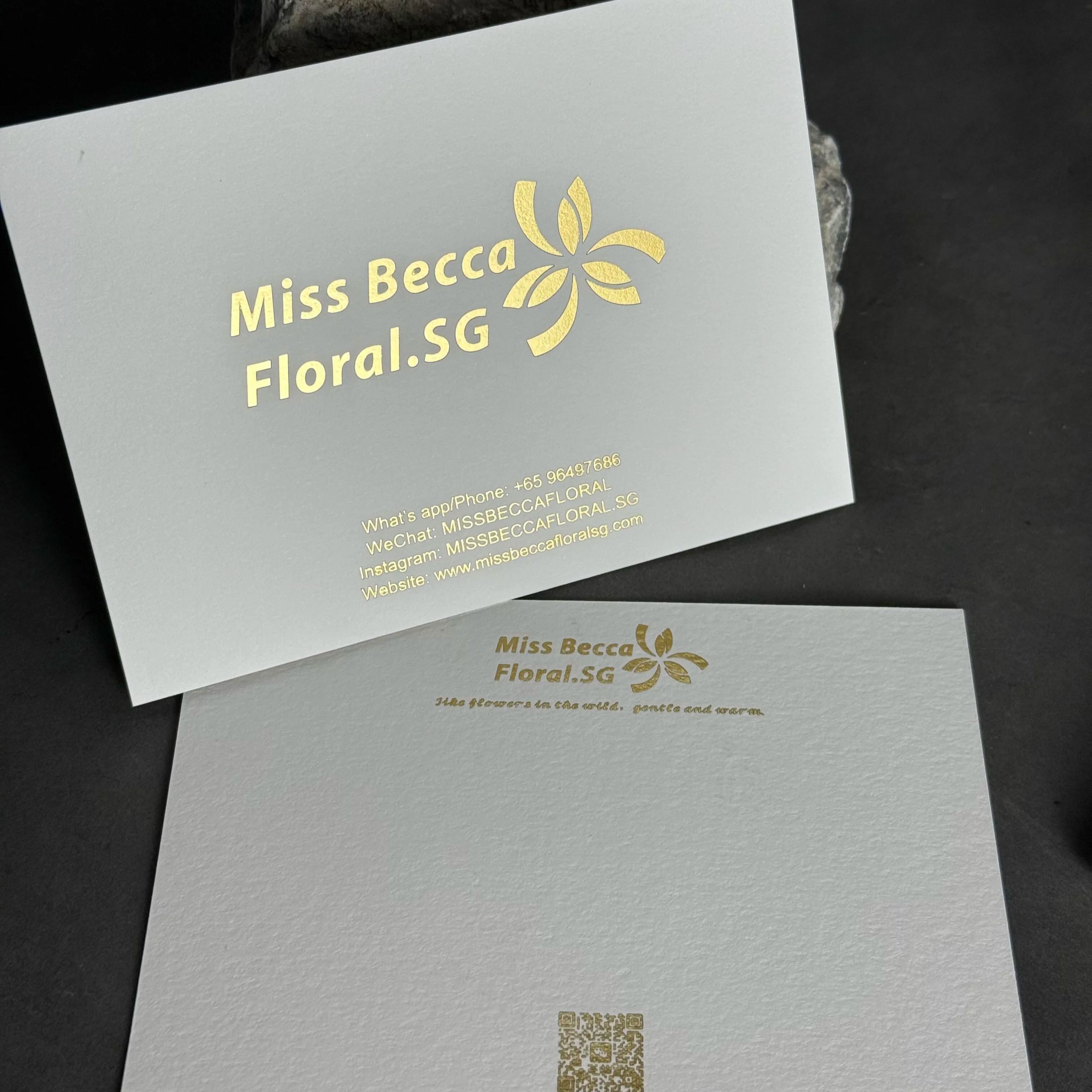Custom Cotton Paper Cards