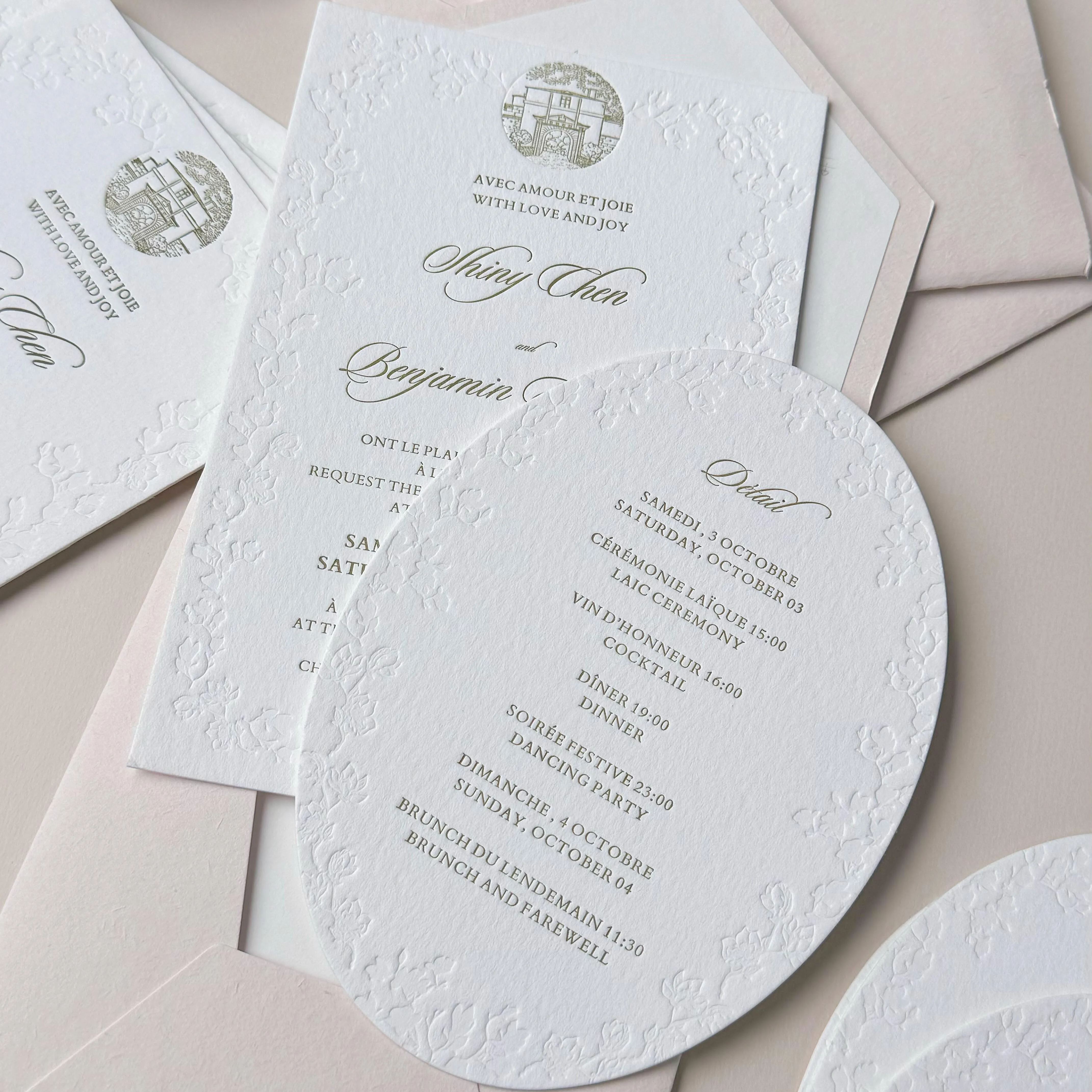 Custom Cotton Paper Cards