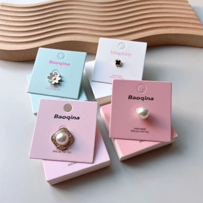Custom Jewelry Display Cards