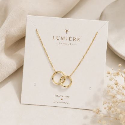 Custom Necklace Display Cards