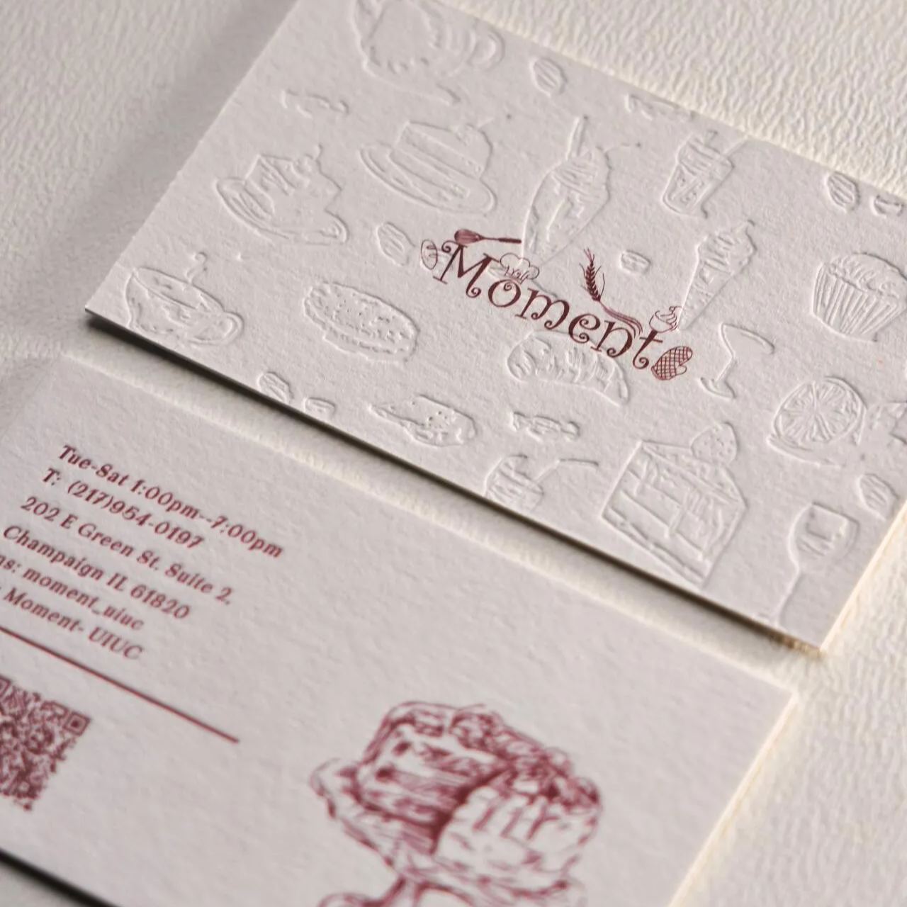Embossed & Debossed Business Cards