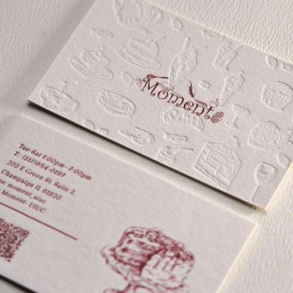 Embossed & Debossed Business Cards