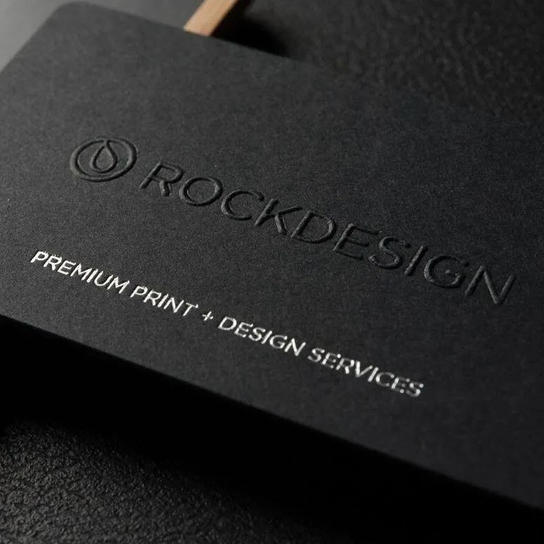 Embossed & Debossed Business Cards