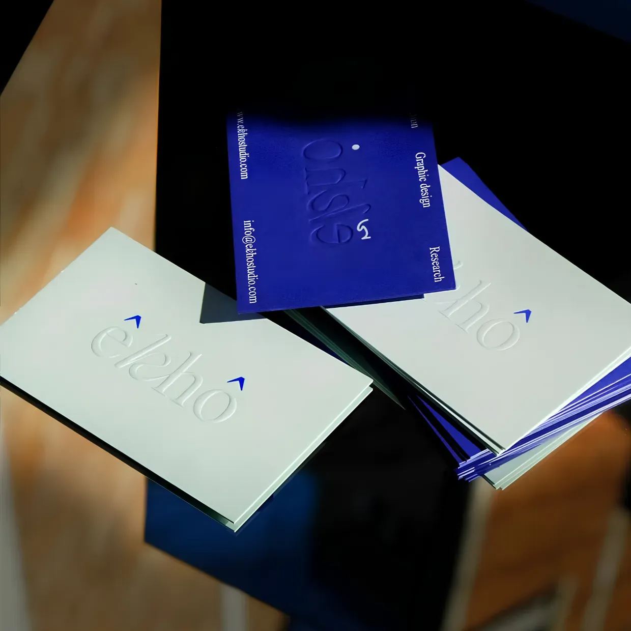 Premium Embossed & Debossed Business Cards