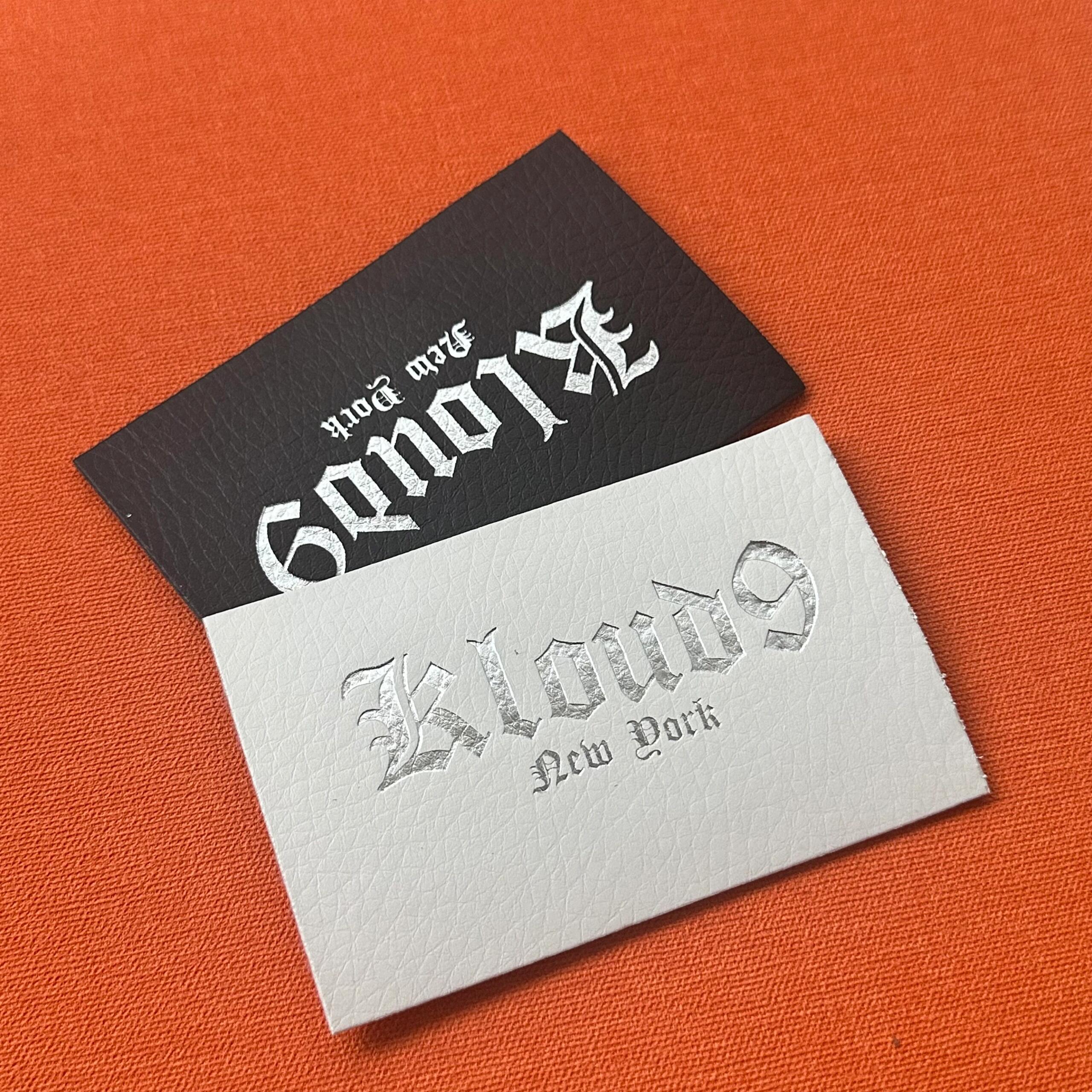 Custom Leather Labels