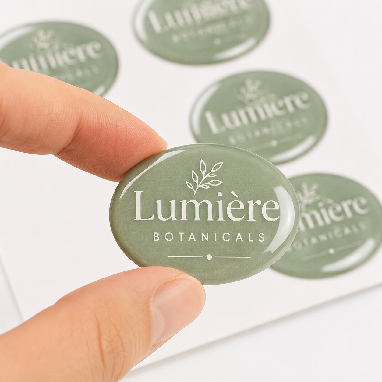 Custom Domed Stickers