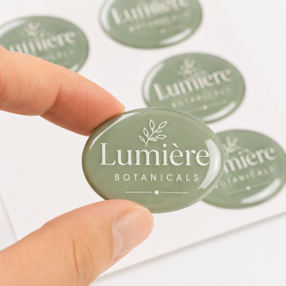 Custom Domed Stickers
