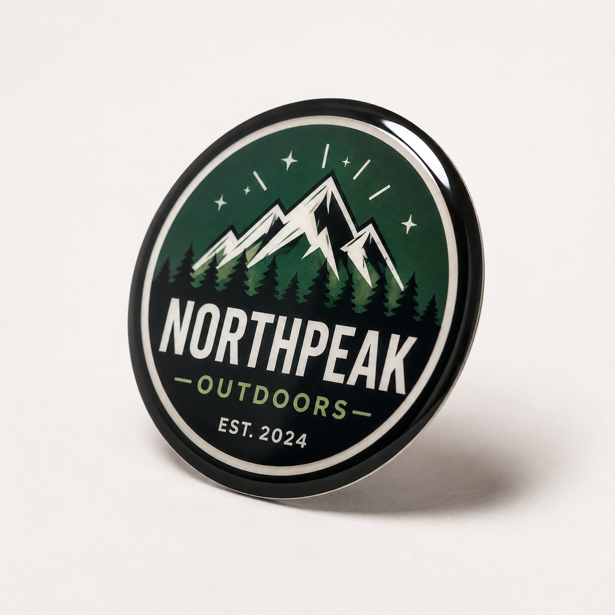 Custom Domed Stickers