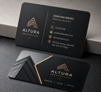 Premium Plastic Business Cards