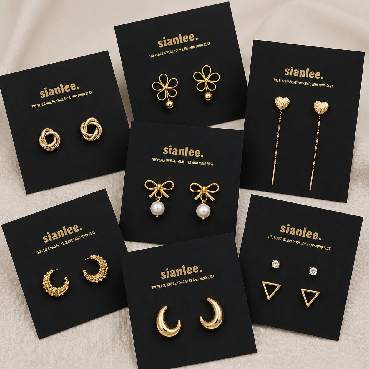 Custom Earring Display Cards
