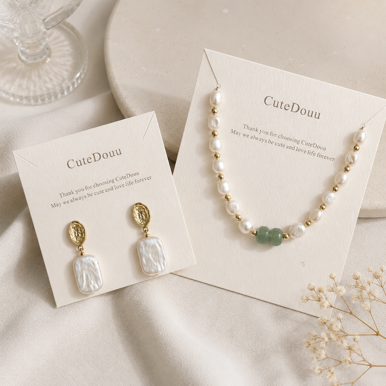 Custom Jewelry Display Cards