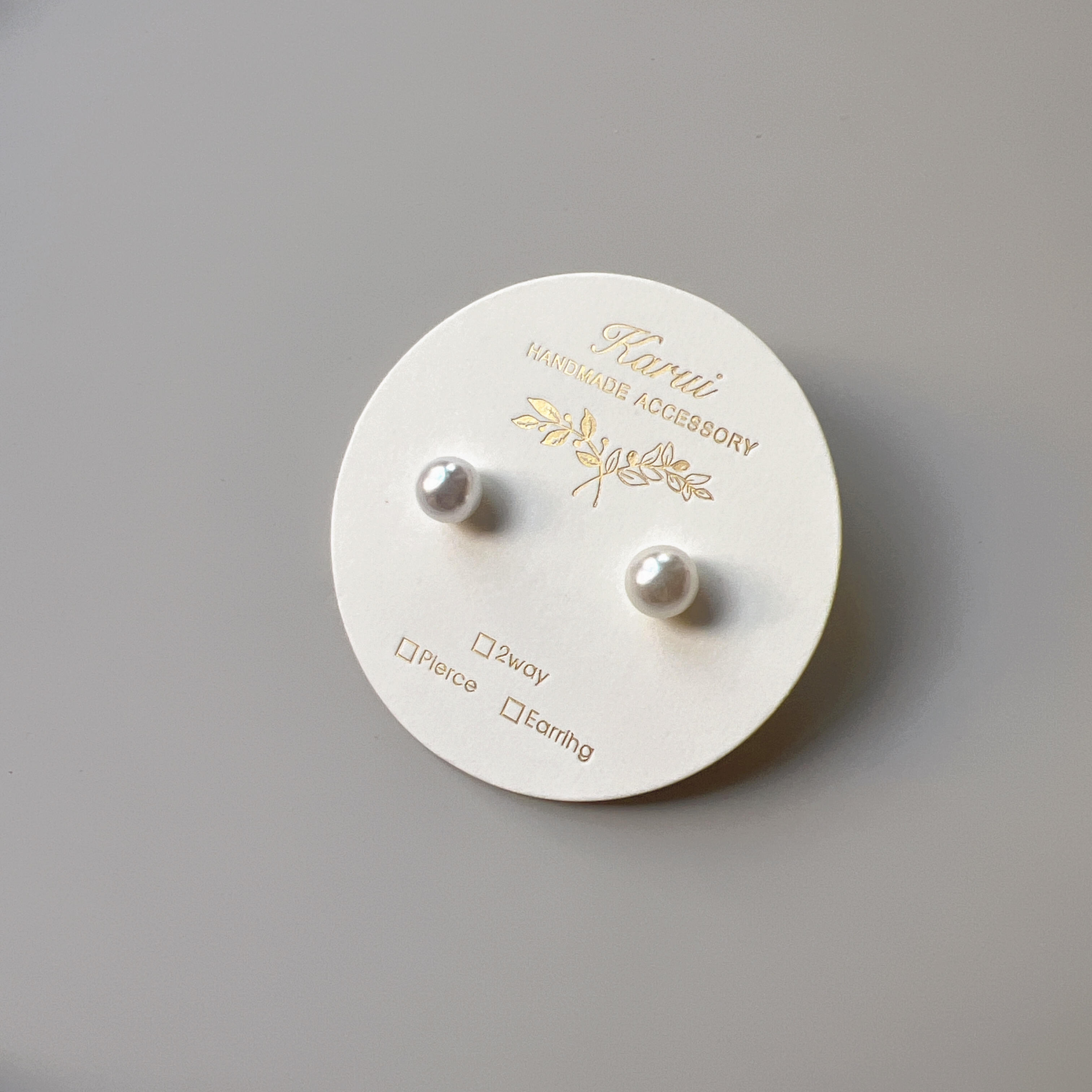 Custom Earring Display Cards