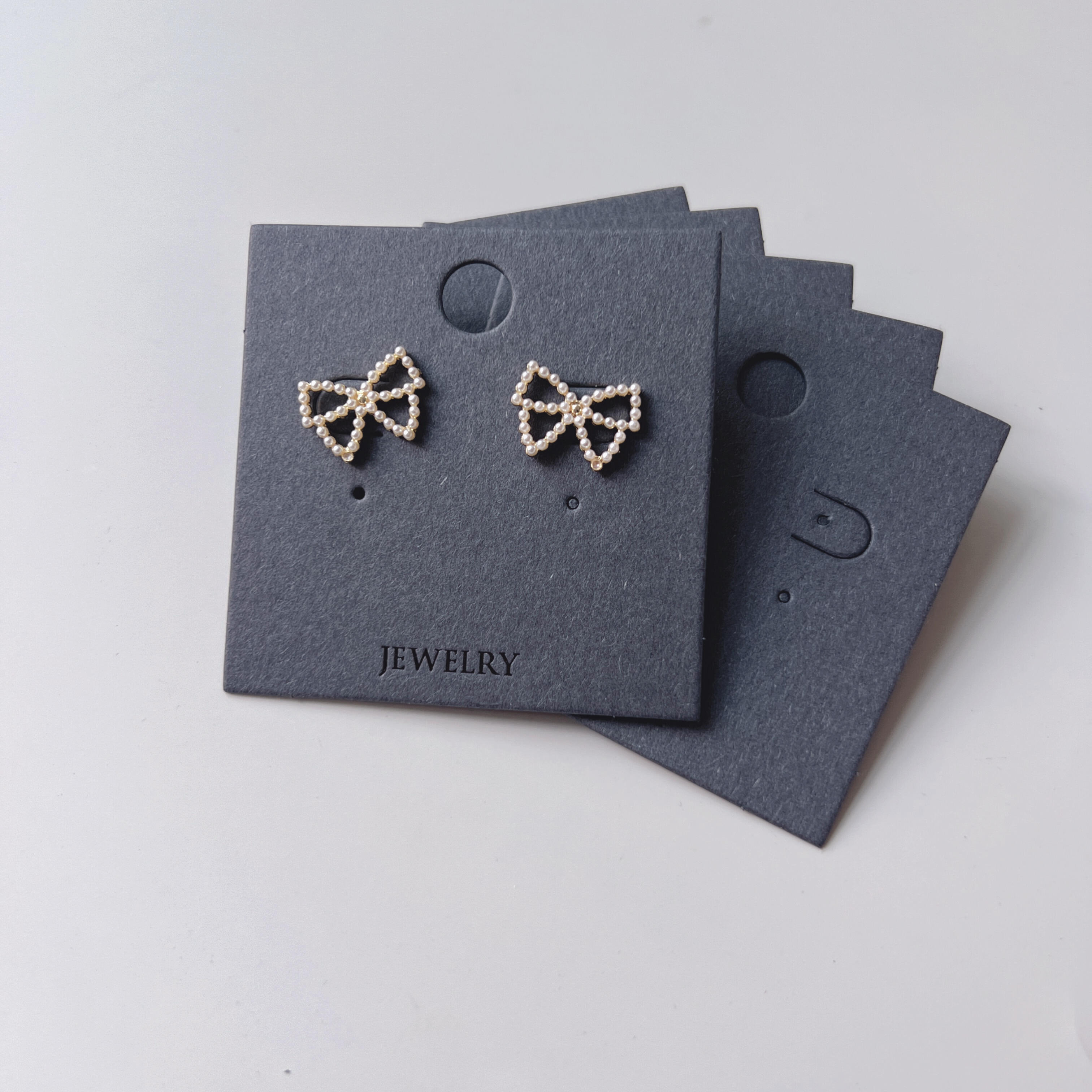 Custom Jewelry Display Cards