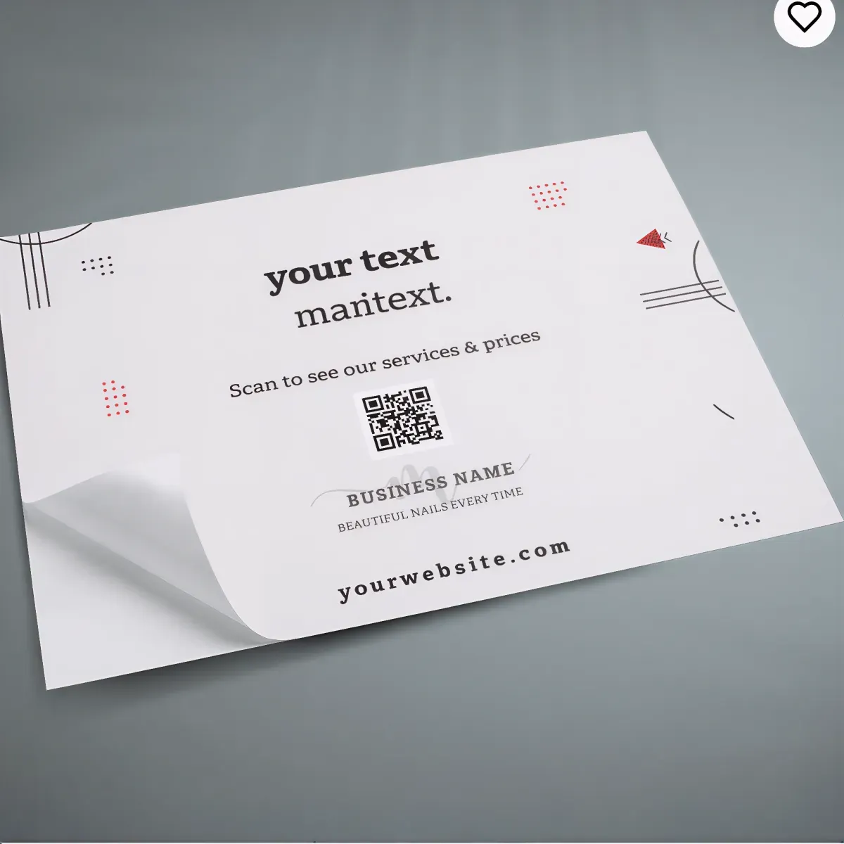 Business Card Stickers