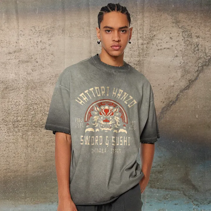 Gradient Washed T-shirts