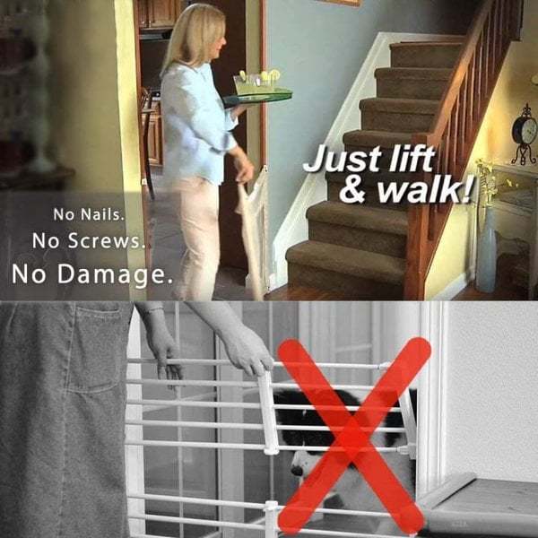 ??Portable Kids & Pets Safety Door Guard