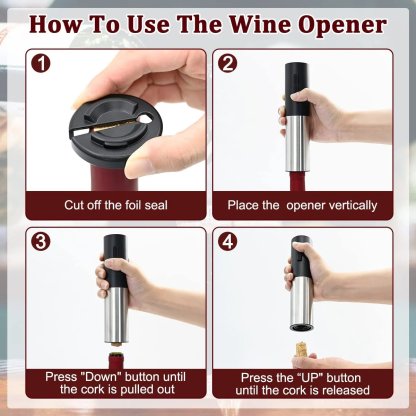 ??2023 Summer Hot Sale- Electric wine bottle opener