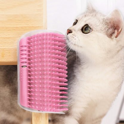 ??Corner Massage Cat Brush