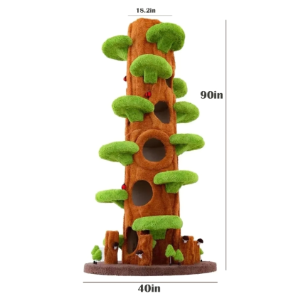 Luxury Cat Tree Looks Like Tree Tall Climbing Frame