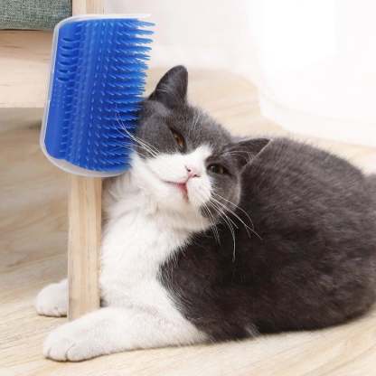 ??Corner Massage Cat Brush