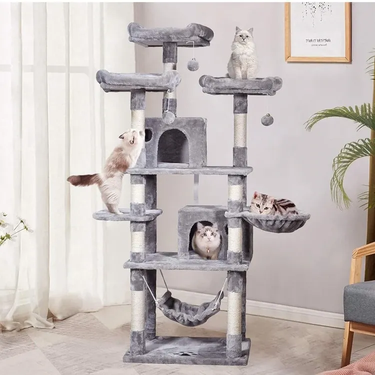 Luxury Multi-Level Cat Tree Tower