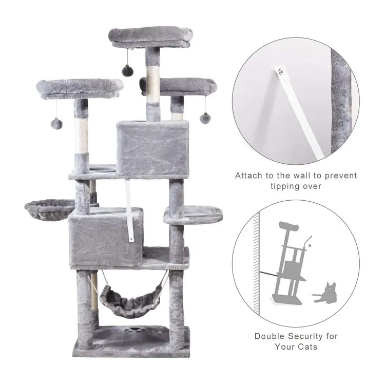 Luxury Multi-Level Cat Tree Tower