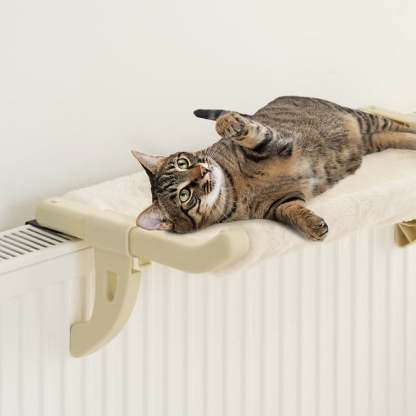 Cat Window/Bedside Hammock | Cozy Space-Saving Cat Lounge