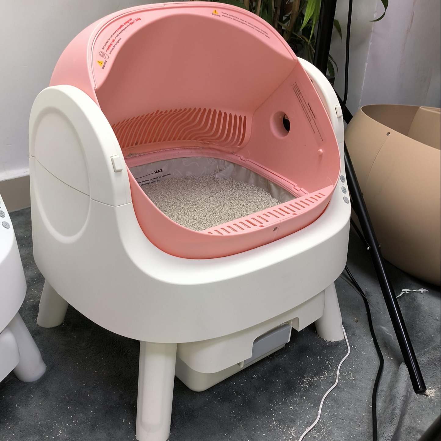 🐾 Smart Self-Cleaning Cat Litter Box