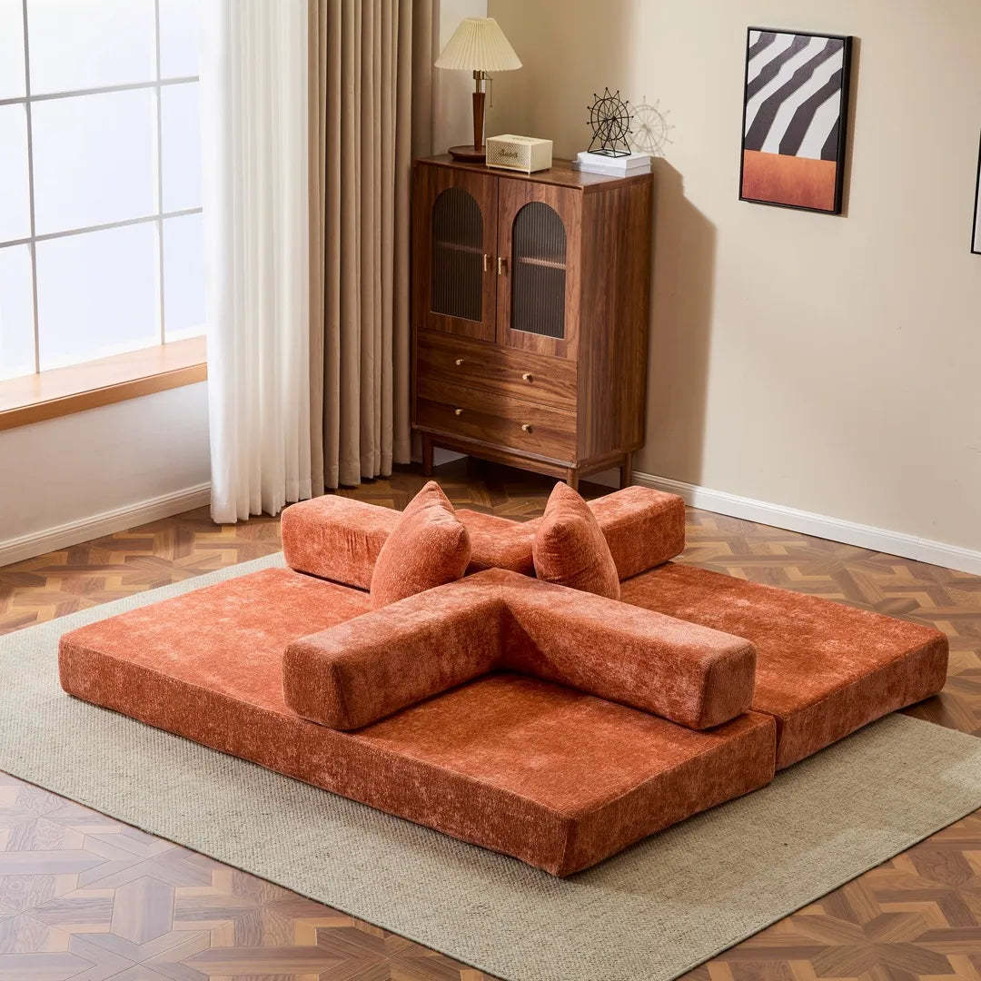 King Size Convertible Corduroy Sofa Bed