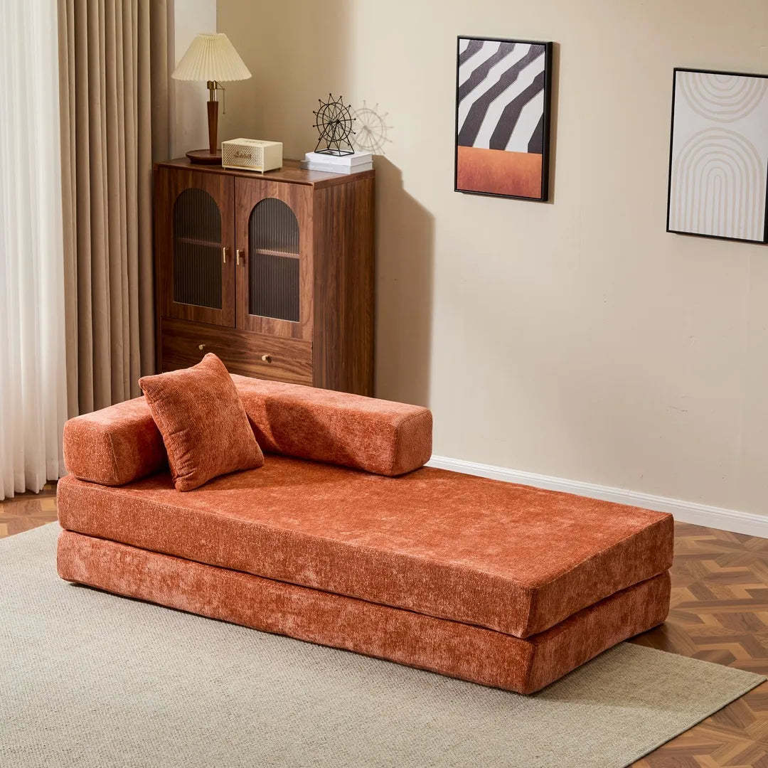 King Size Convertible Corduroy Sofa Bed