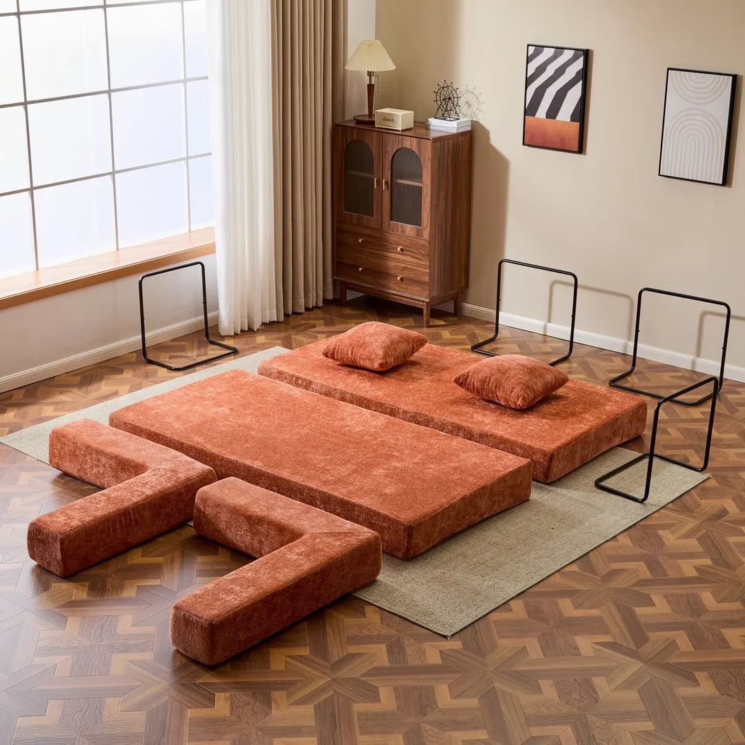 King Size Convertible Corduroy Sofa Bed