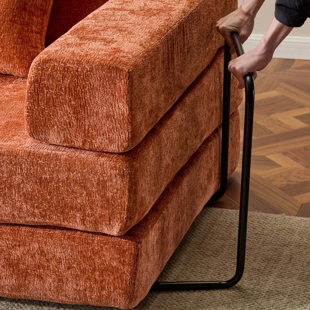 King Size Convertible Corduroy Sofa Bed