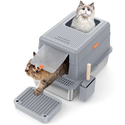 Stainless Steel Cat Litter Box