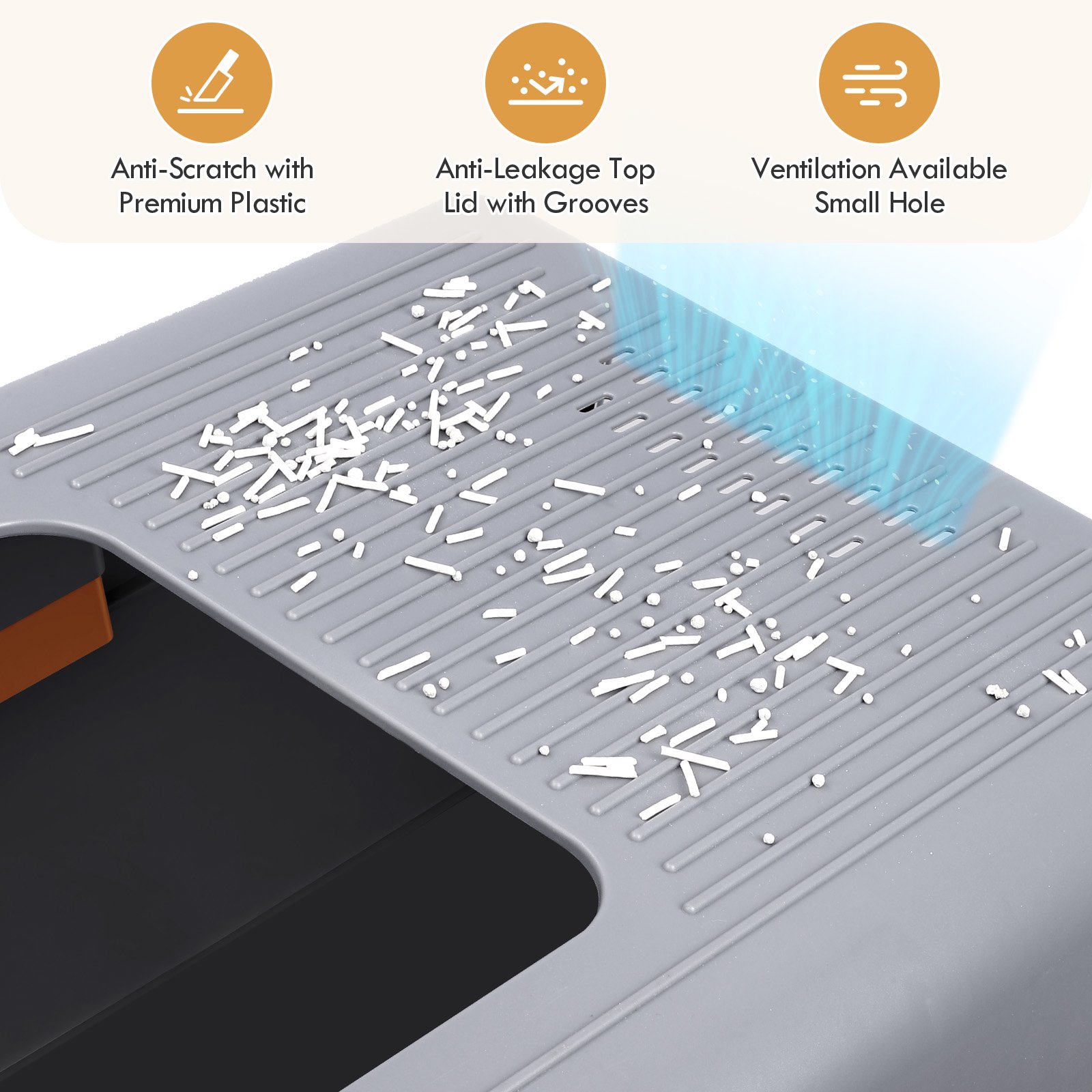 Stainless Steel Cat Litter Box