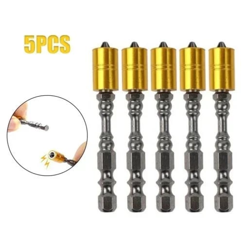 ??Buy 2 Get 1 Free Now - 5 Pcs Set Strong Magnetic Screwdriver Bits