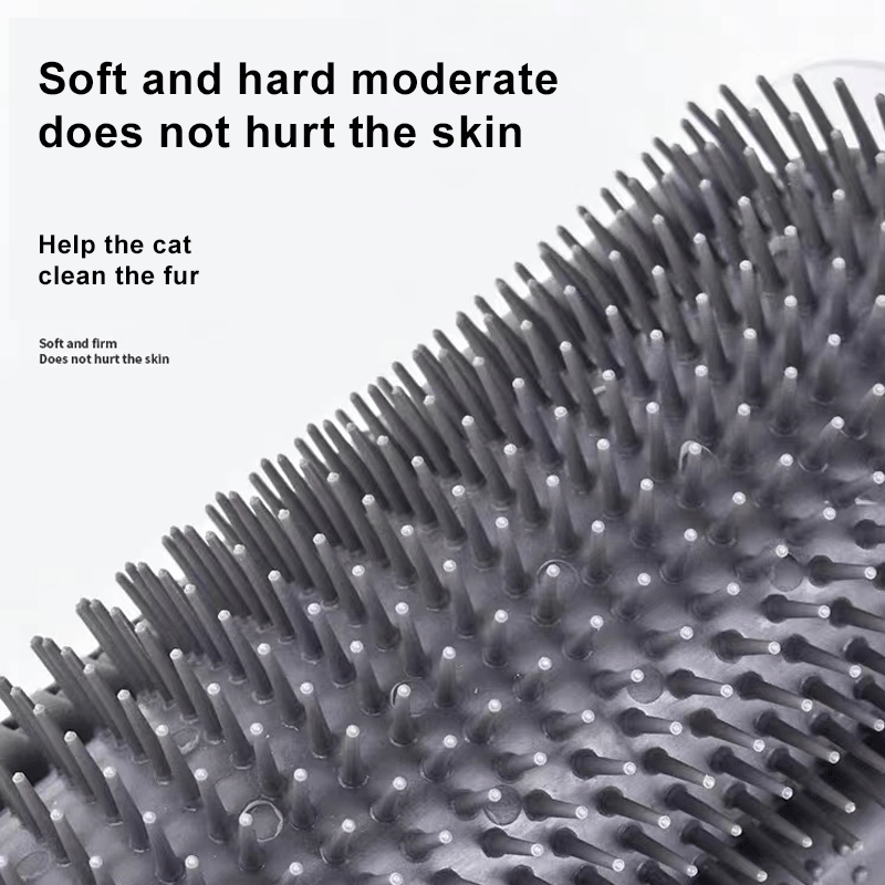 ??Corner Massage Cat Brush