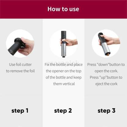 ??2023 Summer Hot Sale- Electric wine bottle opener