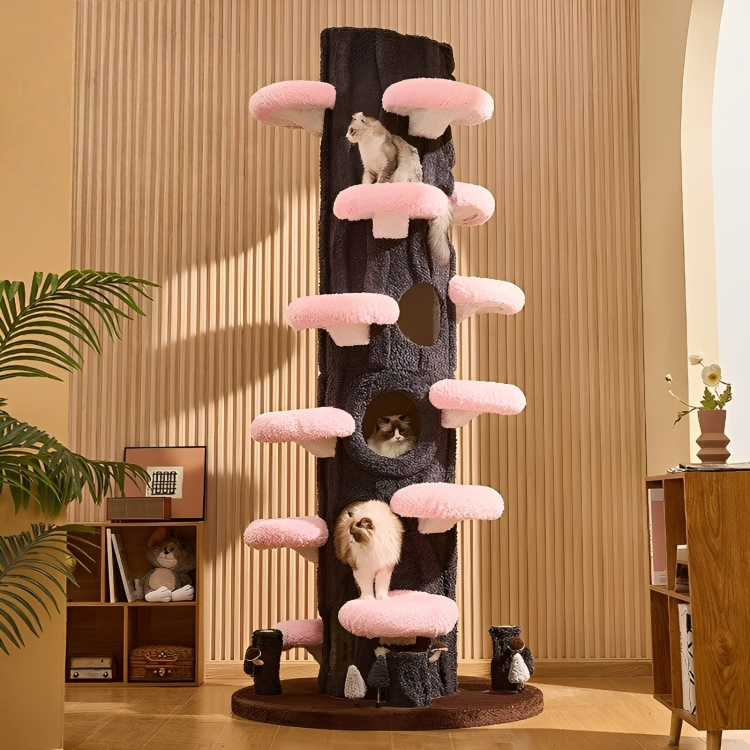 Luxury Cat Tree Looks Like Tree Tall Climbing Frame