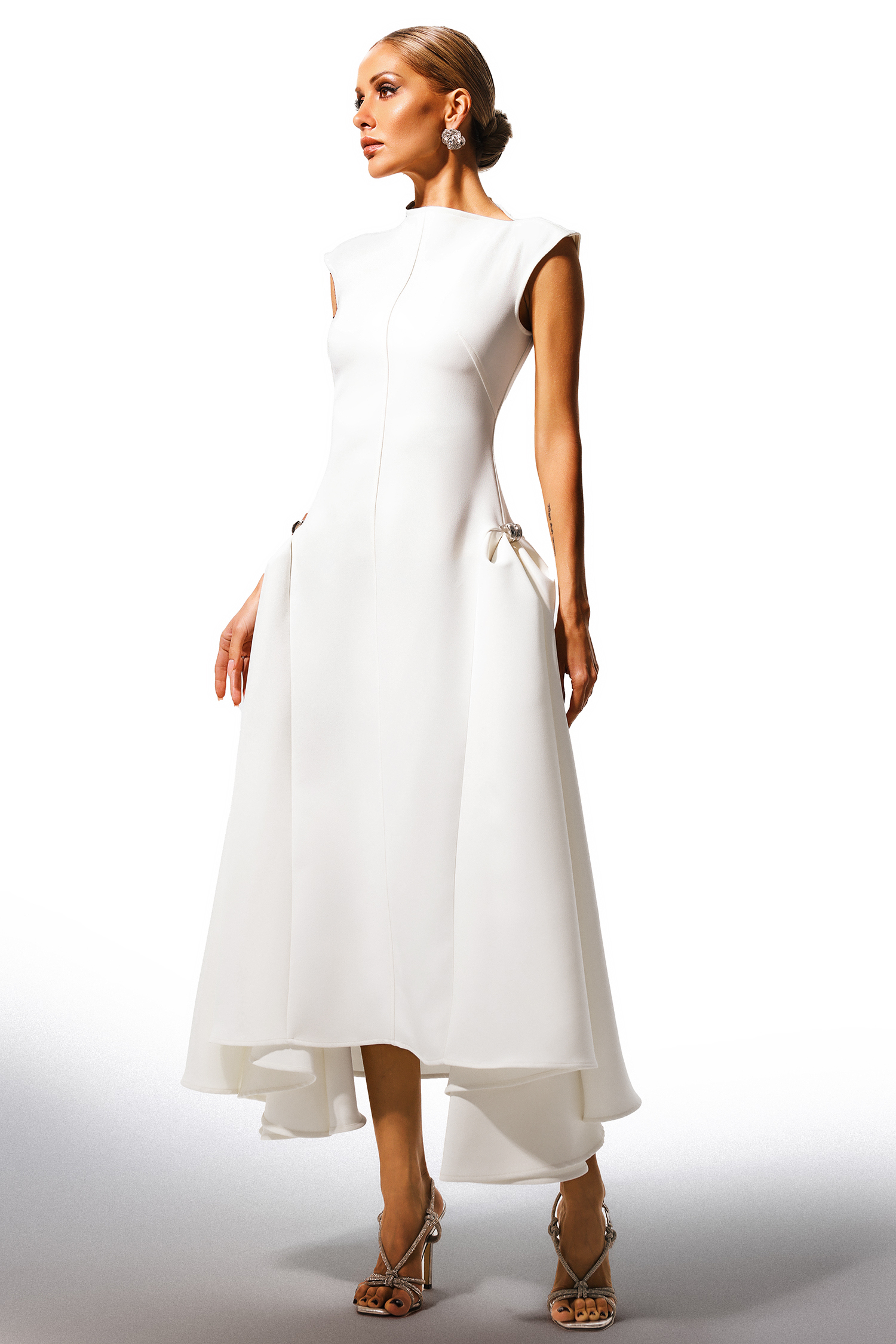 Ashley Choker Sleeveless Maxi Dress