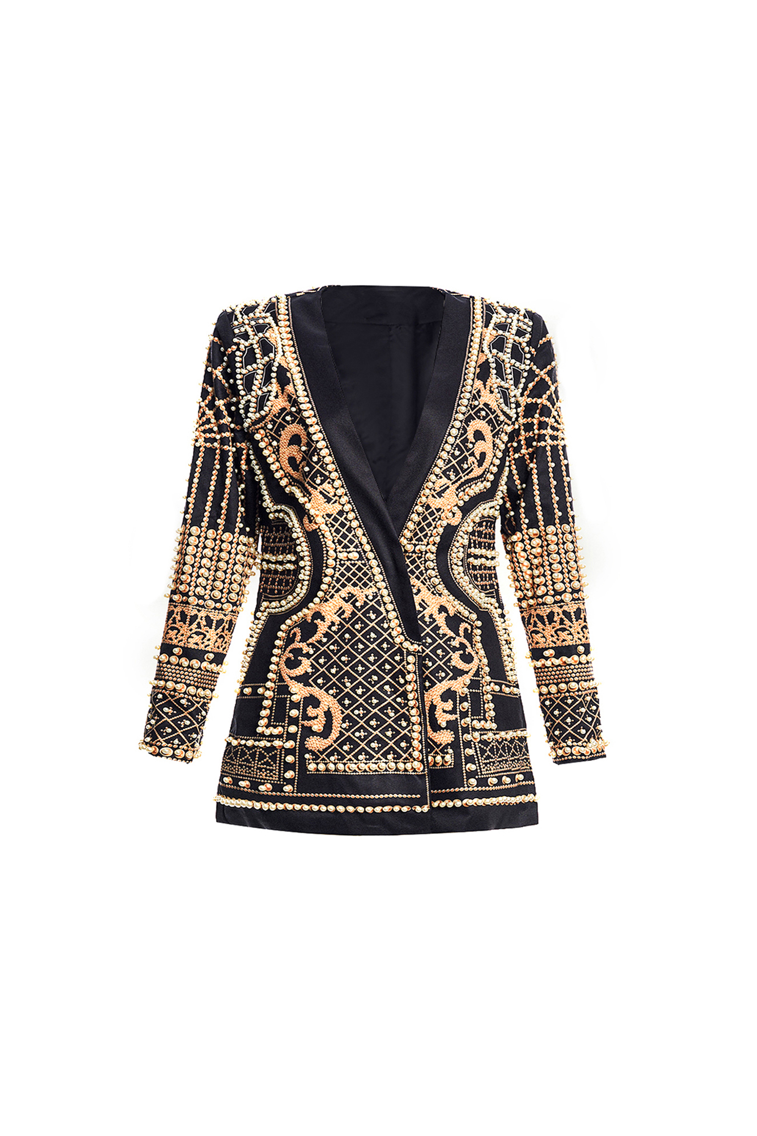 Grayce Pearl Blazer Dress