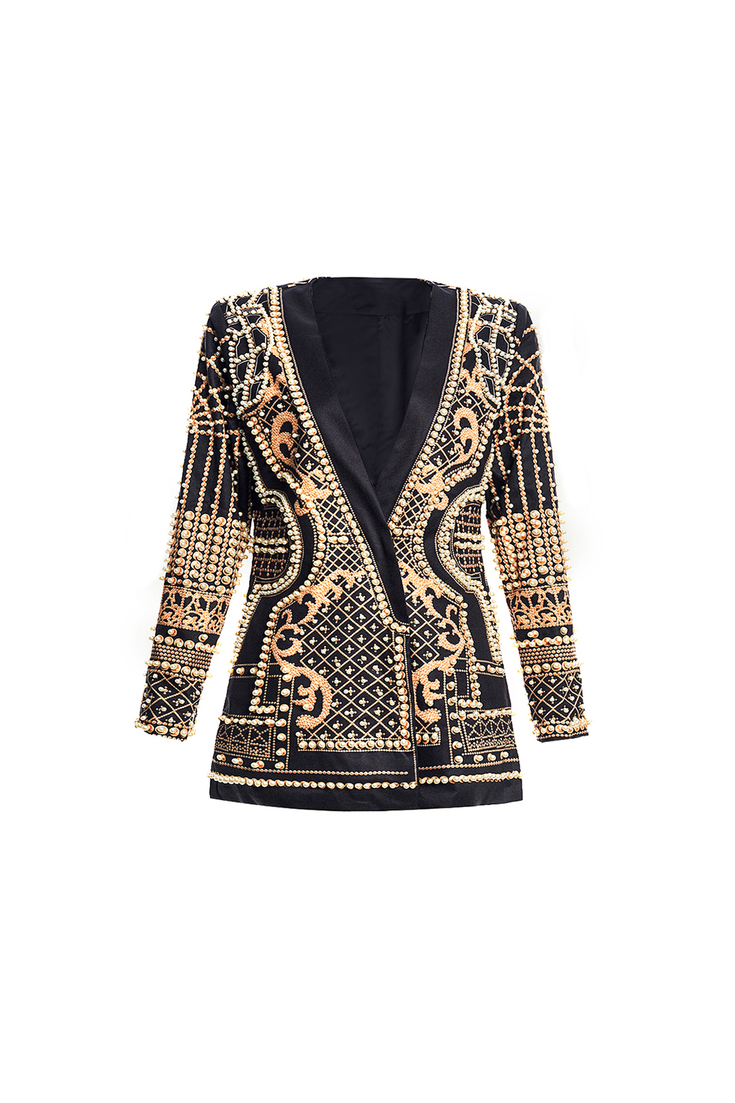 Grayce Pearl Blazer Dress