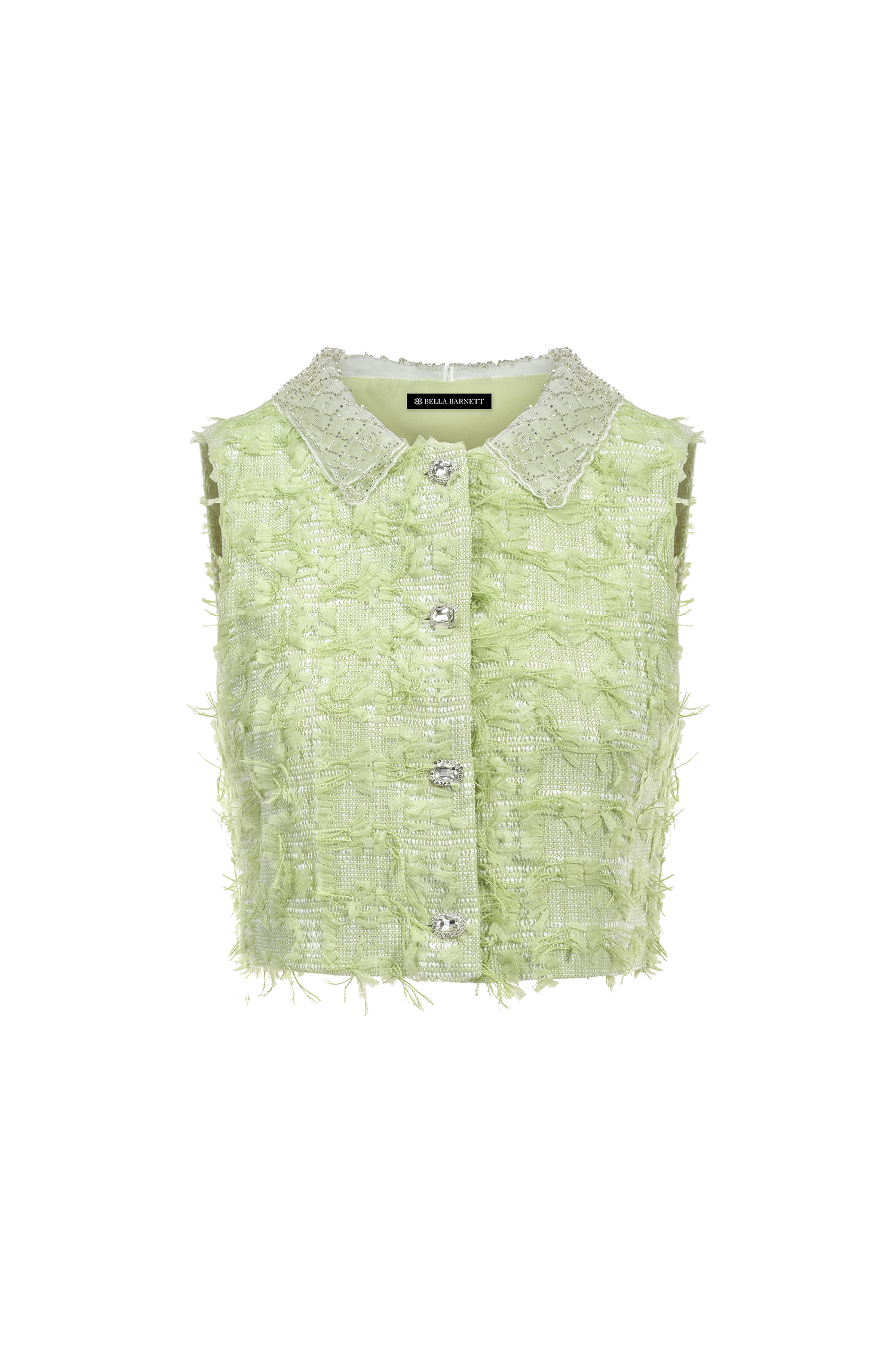 Delores Sleeveless Green Set