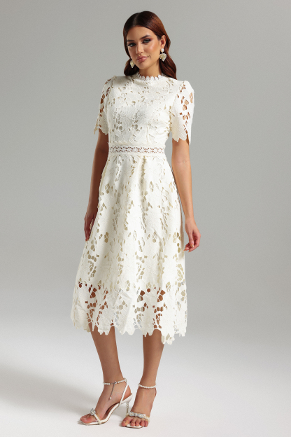 Kaylin Lace Midi Dress
