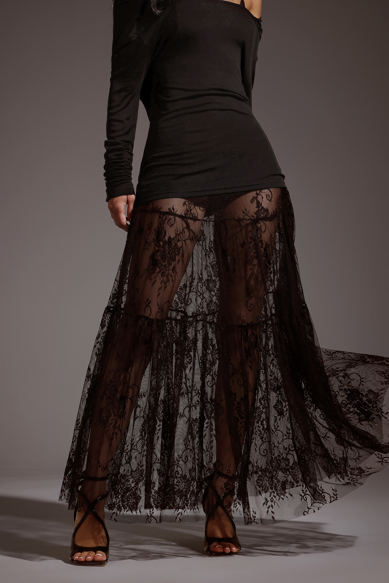 Celeste Lace Maxi Skirt