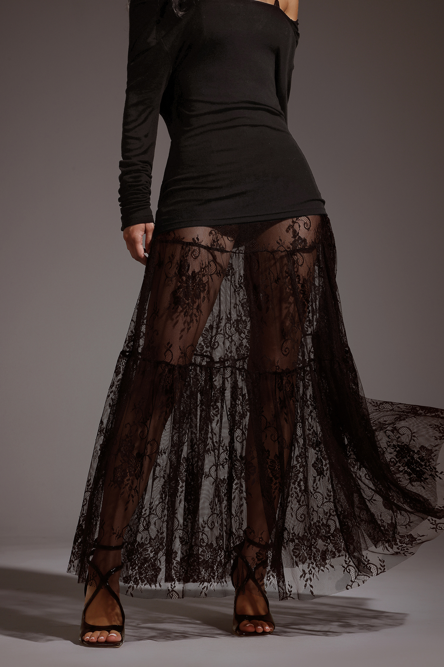 Celeste Lace Maxi Skirt